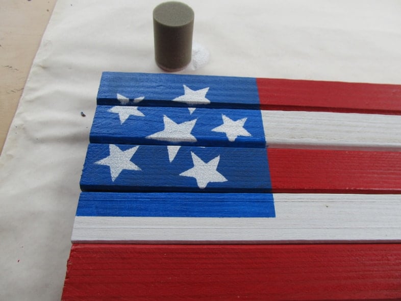 american flag with stars