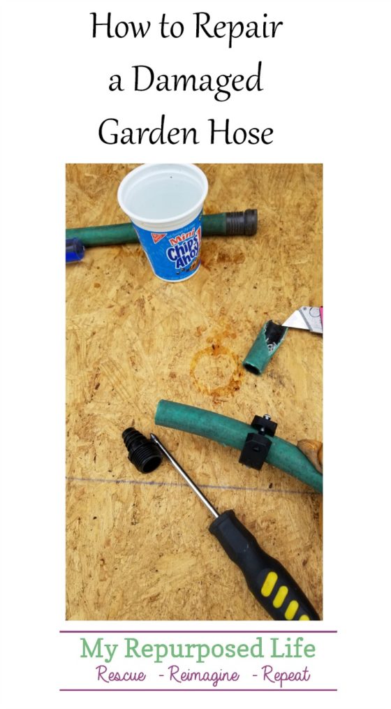 how to repair a garden hose
