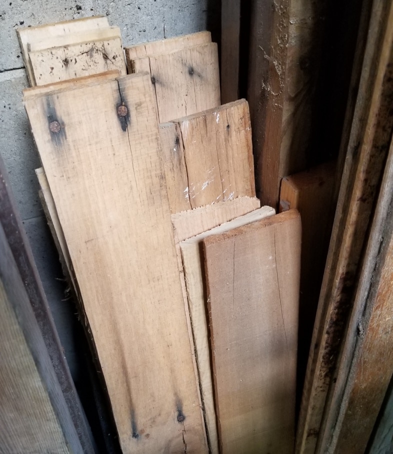scrap pallet boards