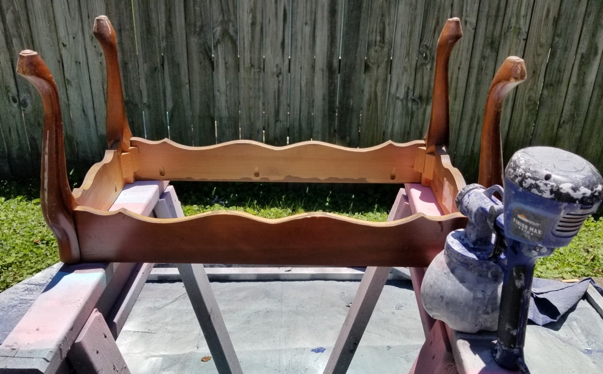 coffee table base primer coat Finish Max