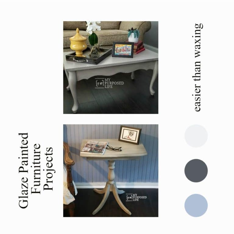 How to Glaze Painted Furniture