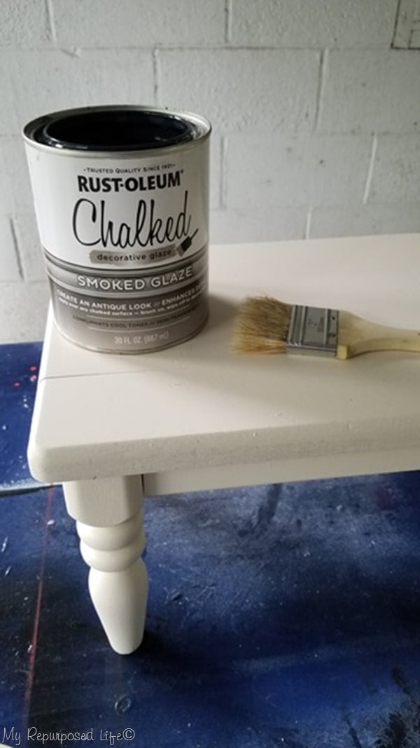 rustoleum chalked smoked glaze