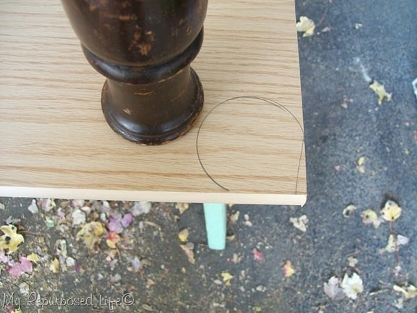 how to attach legs to a floor cabinet