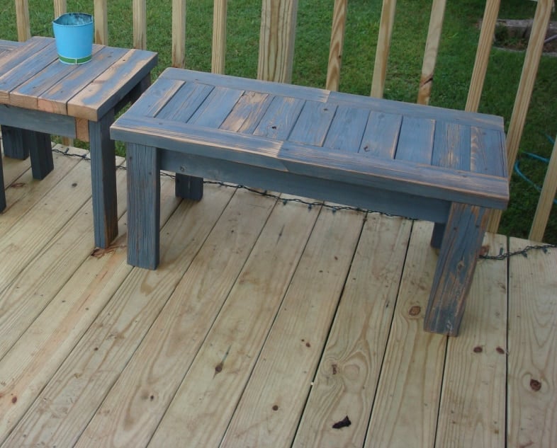 a closer look at the 2x4 legs