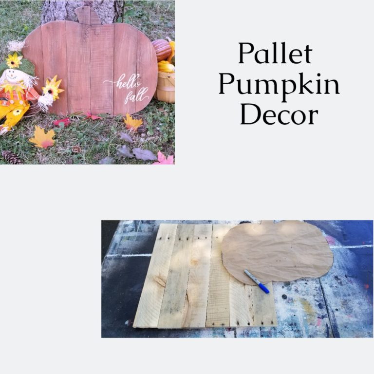 Hello Fall Rustic Pumpkin Sign