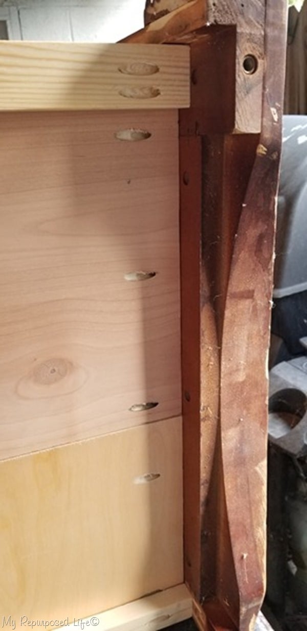pocket hole screws secure shelves