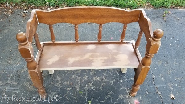 small toddler or doll bench
