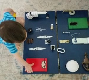 DIY Toddler Busy Board