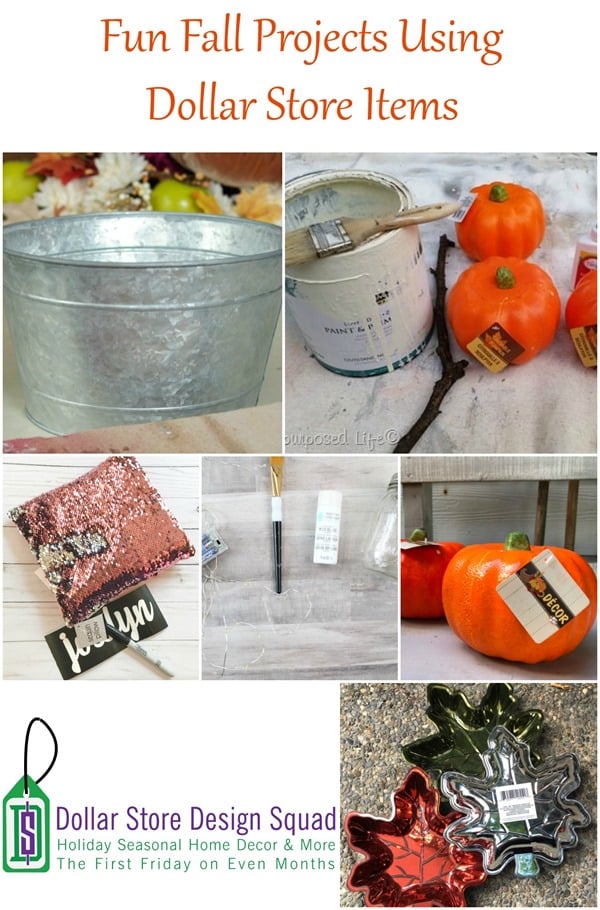 fun fall projects using dollar store items