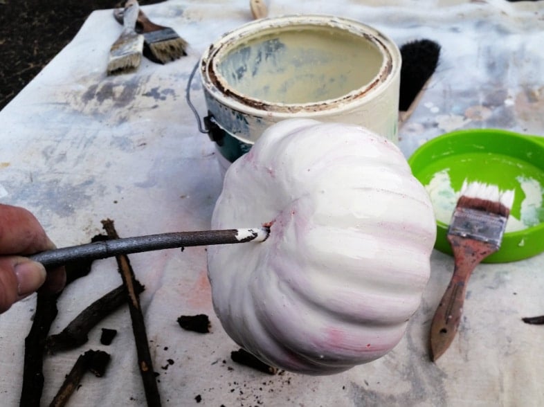 white wash diy crackle medium