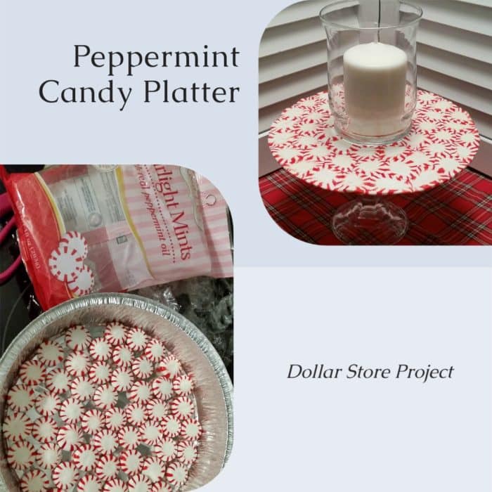 Peppermint Platter | Easy Christmas Project