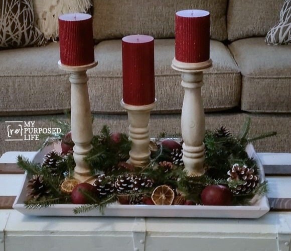 Scrap Pile DIY Candlesticks My Repurposed Life®