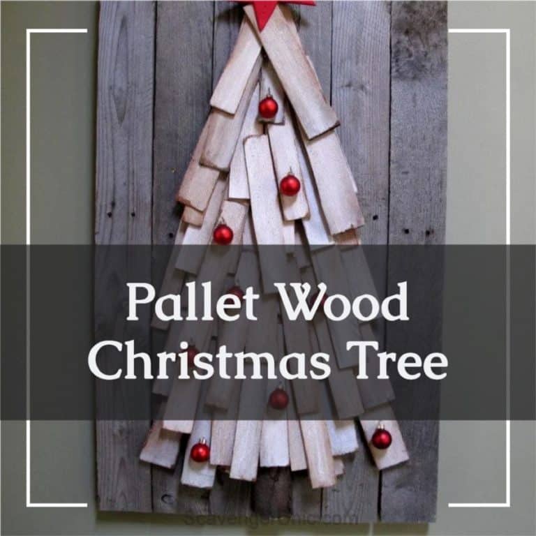 Pallet Wood Christmas Tree diy