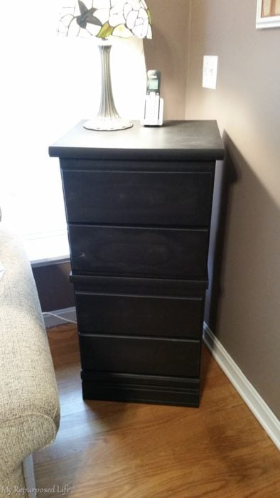 small chest stacked nightstands vertical storage
