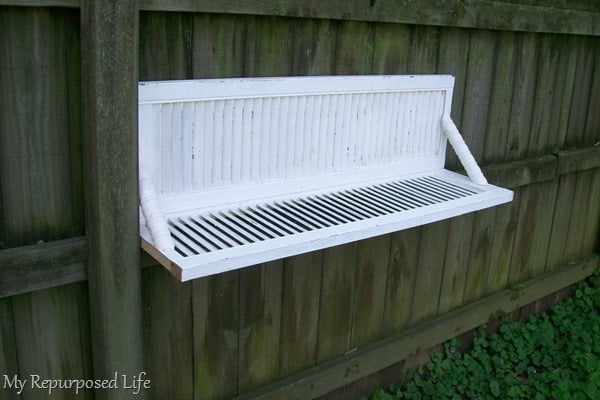 Chippy Shutter Shelf