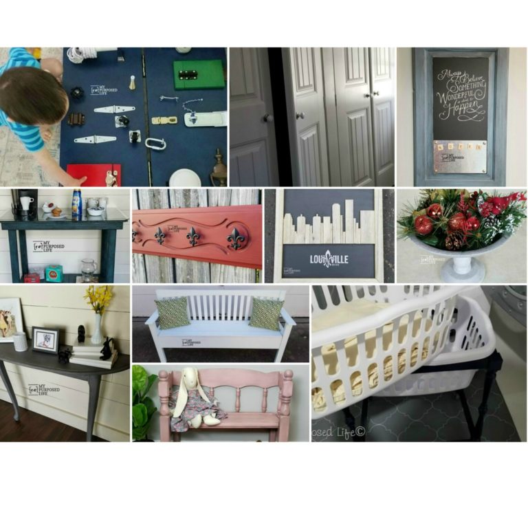 Upcycled Projects & Home Reno DIY ideas