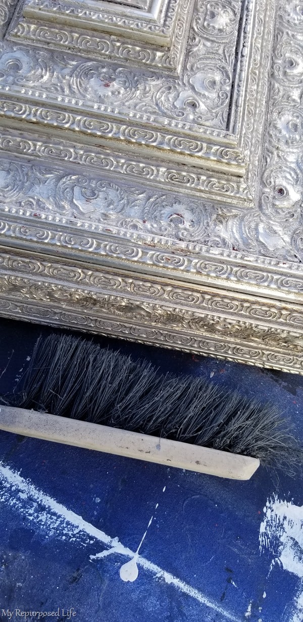 dust off trinket box before painting