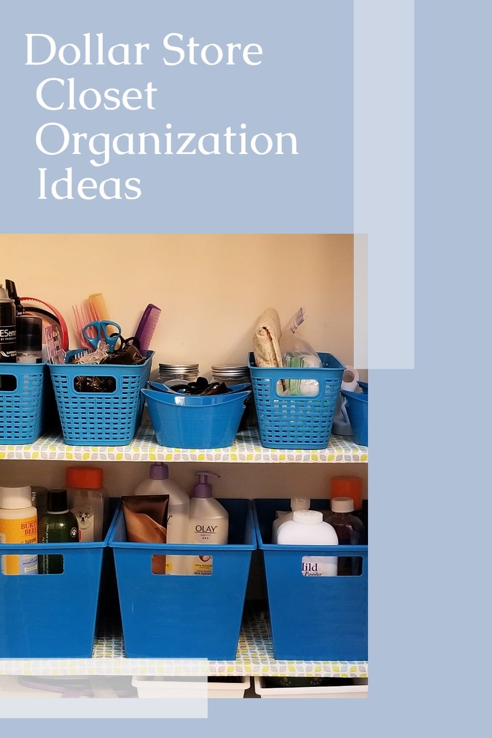 Is your linen closet in need of organization? Is it time to purge and declutter. I've been there, and I know how difficult it can be. I have tips for you! #MyRepurposedLife #organization #dollartree via @repurposedlife