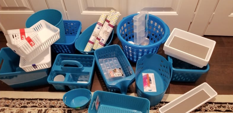 linen coset dollar tree storage baskets bins