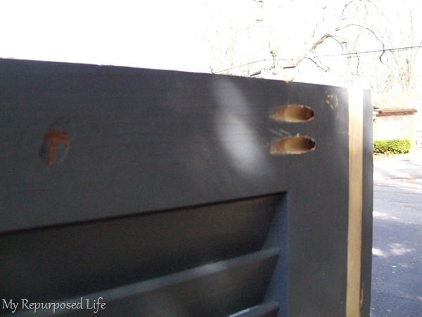 how to attach shutter bookshelf using pocket hole joinery