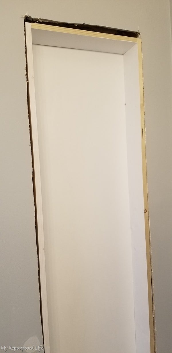 broom closet wall insert