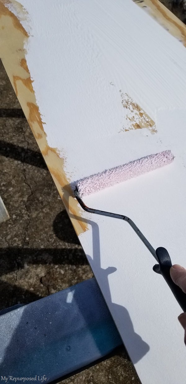 paint insert back with small roller