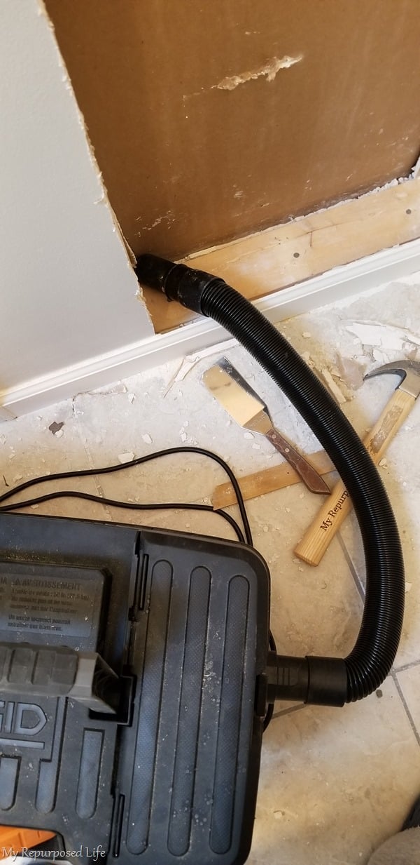wet dry vac for cleanup