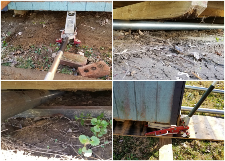 steps to move a garden shed