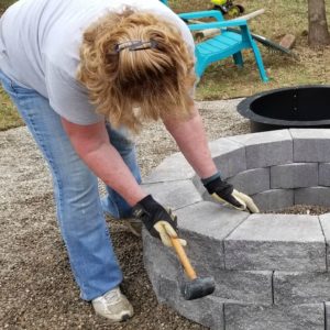 DIY fire pit and more on my Outdoor Overhaul