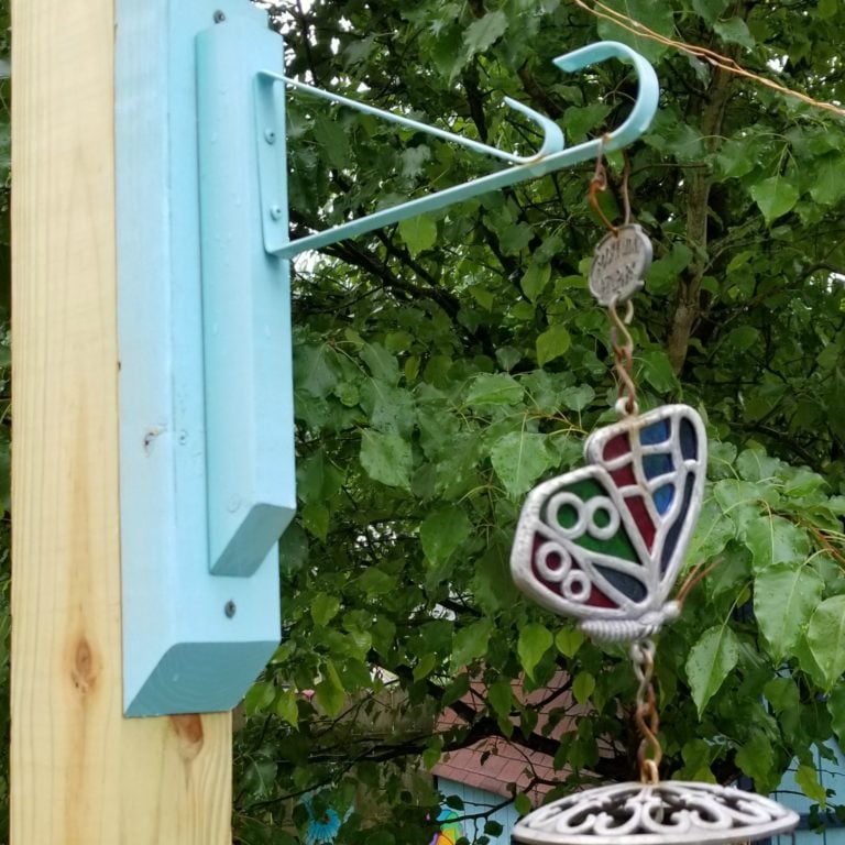 Bracket Holders for Whiskey Barrel Planters