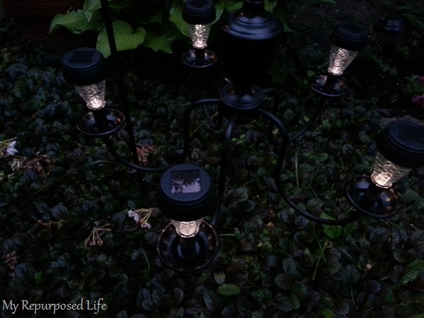 solar lights charge in shady areas