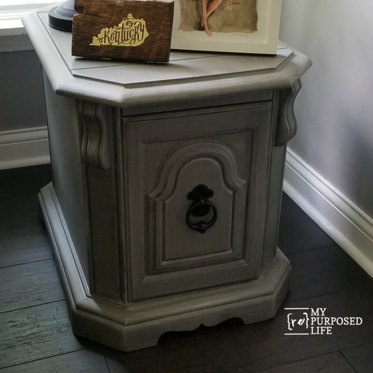 Side Table Makeover | Pet Bed