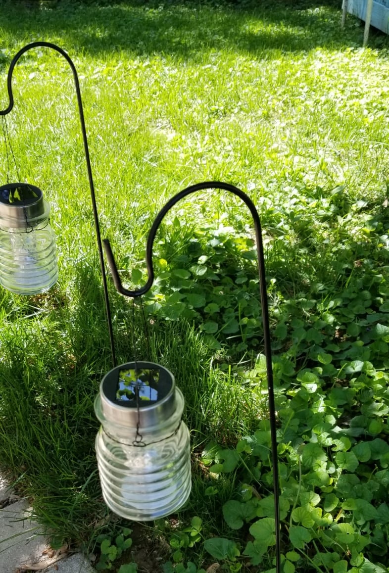 inexpensive hanging solar light