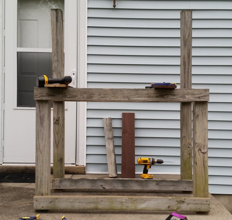 outdoor buffet base
