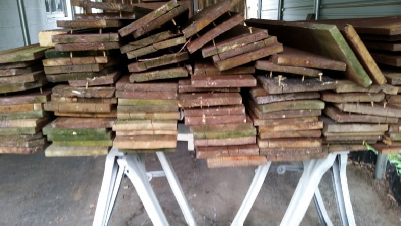 free fence and deck boards