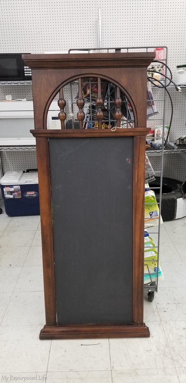 thrift store spindle mirror