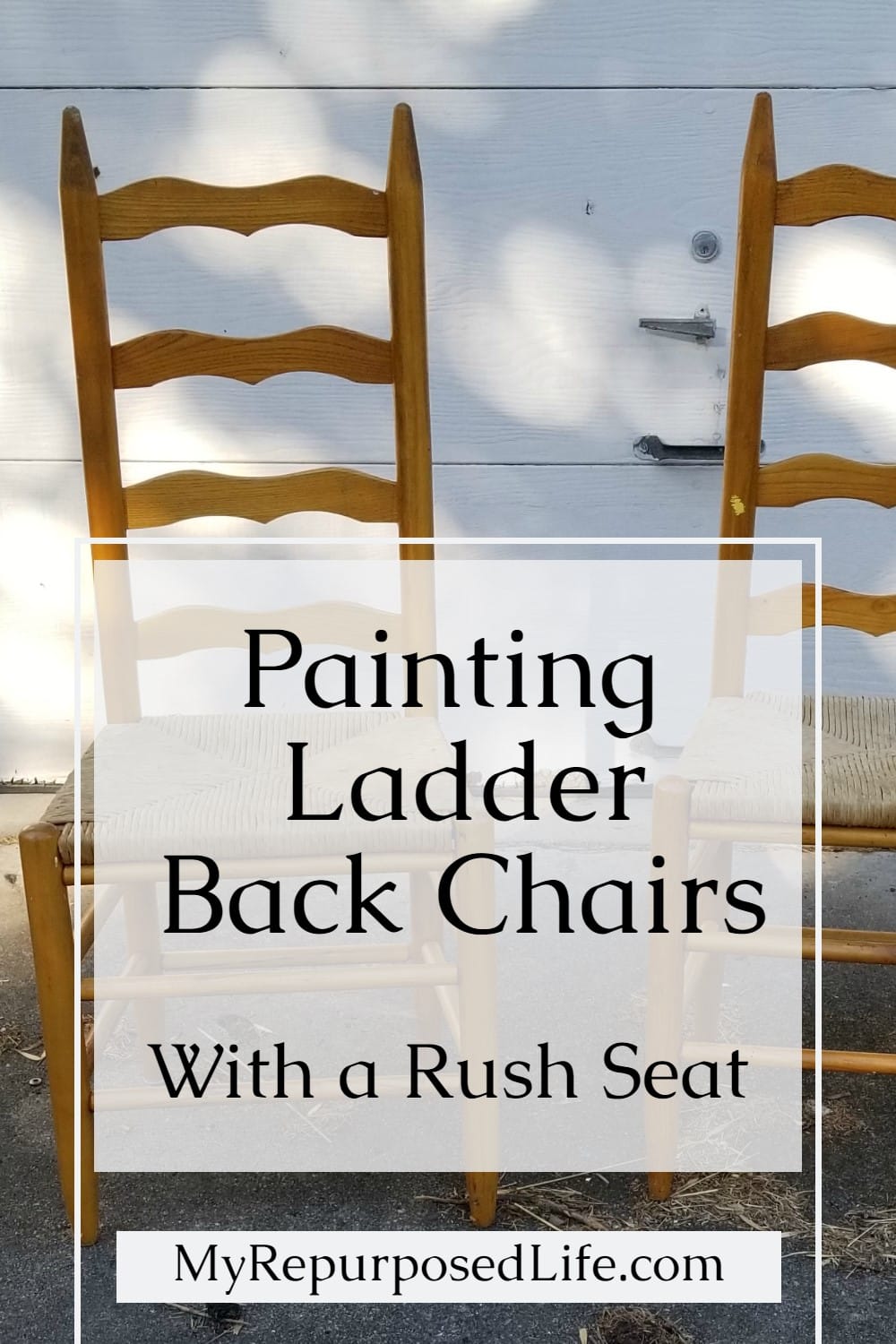 Gail from My Repurposed Life loves doing easy furniture flips, and is always ready to give you the best tips about painting and repurposing furniture. You can learn from her mistakes, and she's always willing to accept your feedback about her projects. #MyRepurposedLife #furniture #makeover #painting #ladderback #chairs via @repurposedlife