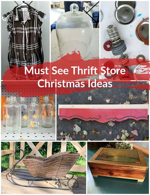must see thrift store Christmas ideas must see thrift store Christmas ideas