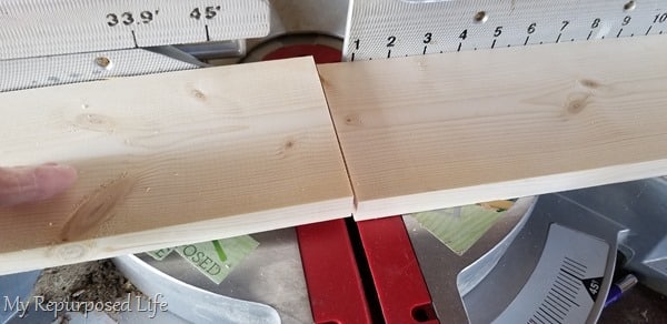 cut 1x 6 on miter saw cut 1x 6 on miter saw