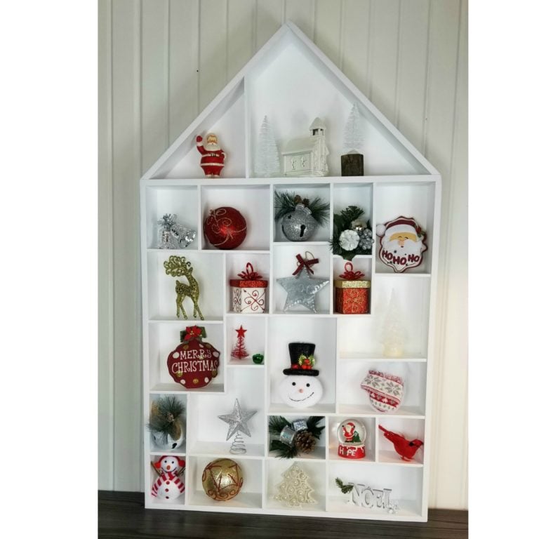 House Cubby Wall Shelf