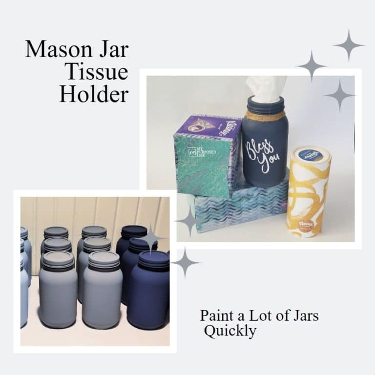 Mason Jar Tissue Holder