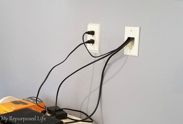 hide the media wires in the wall (1)