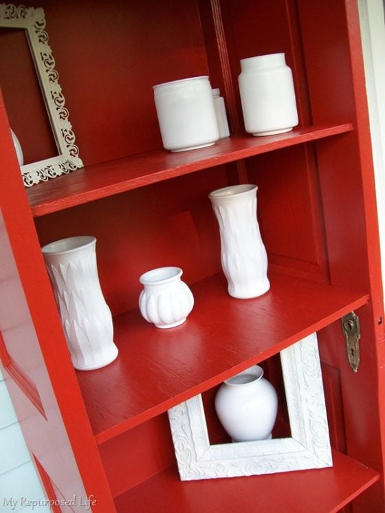 Spray Painting Glassware and Vases My Repurposed Life®