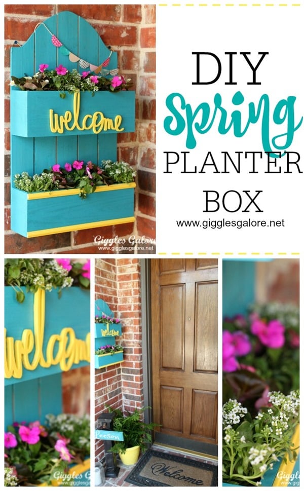 DIY-Spring-Planter-Box Giggles Galore