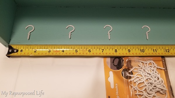 measure for necklace hooks