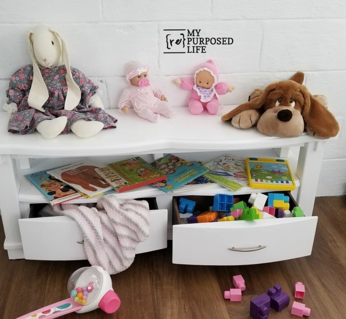 Children's Bench With Storage