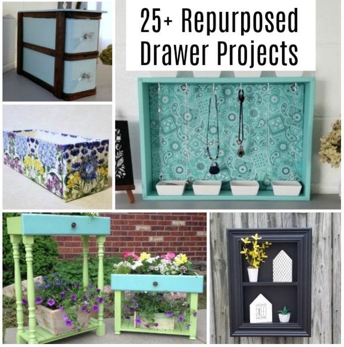25 Repurposed Drawer Ideas