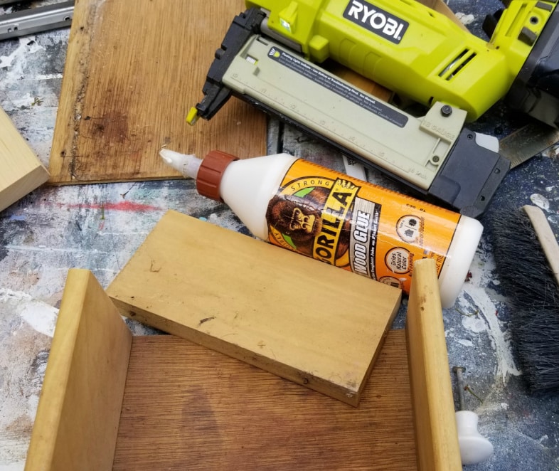 add drawer back to smaller drawer