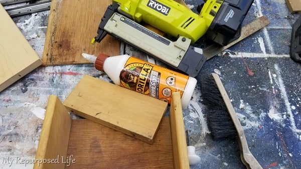 add drawer back to smaller drawer