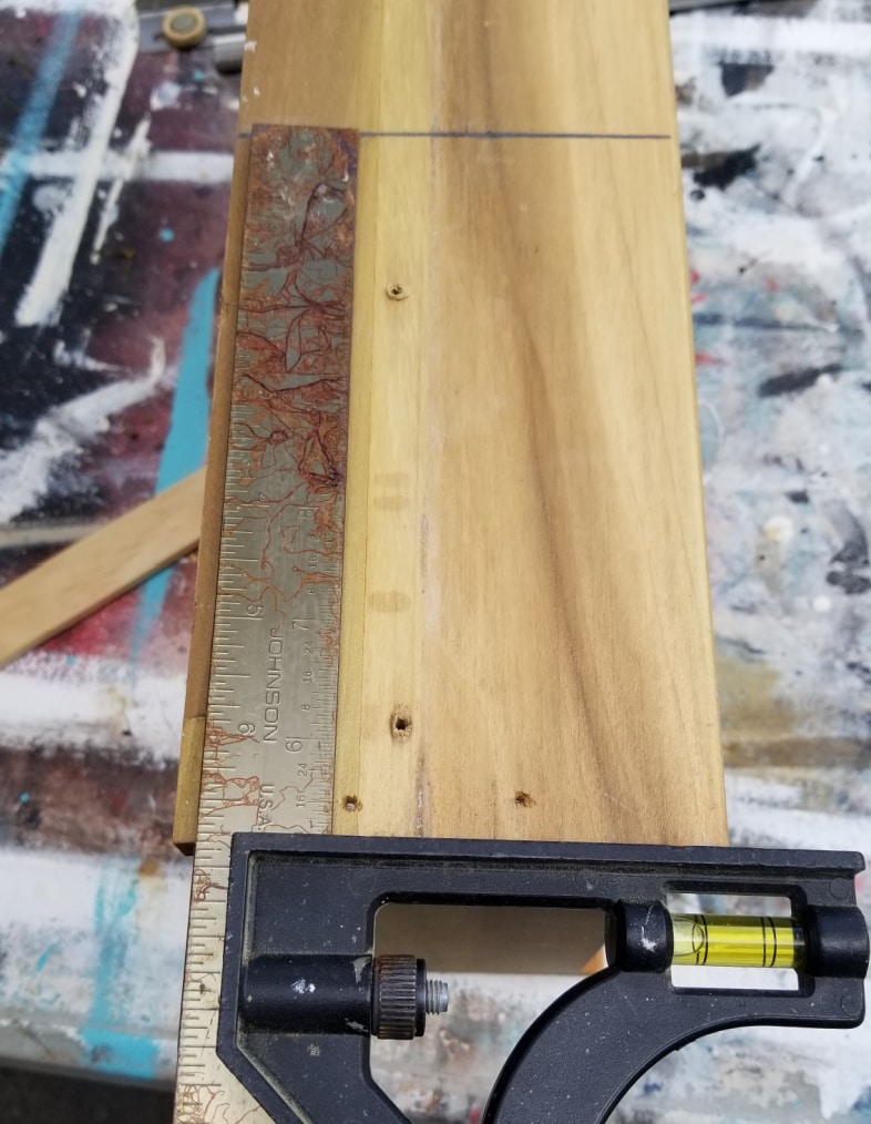 mark drawer before cutting